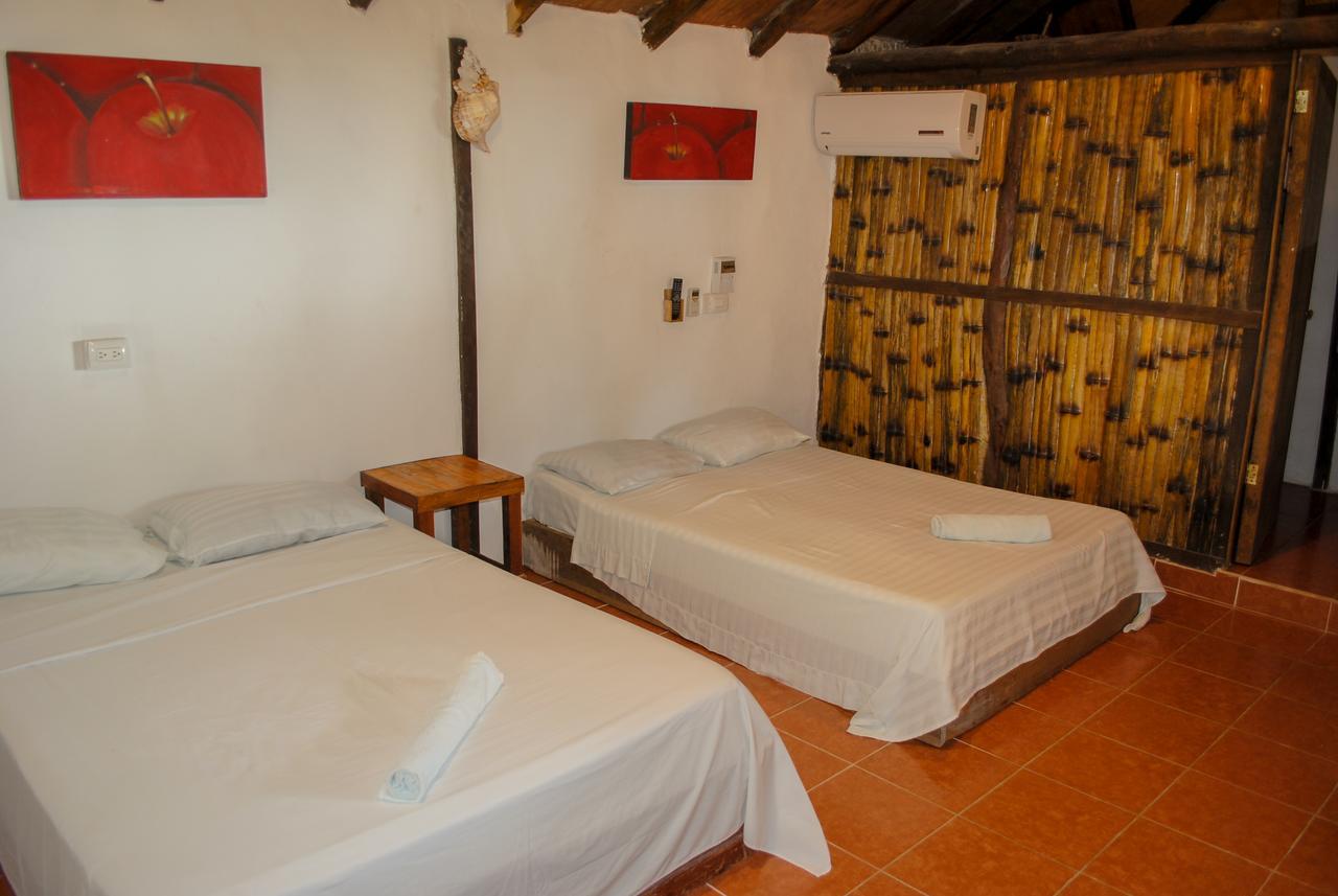 Cabanas Perla Escondida Hotel Dzilam de Bravo Buitenkant foto