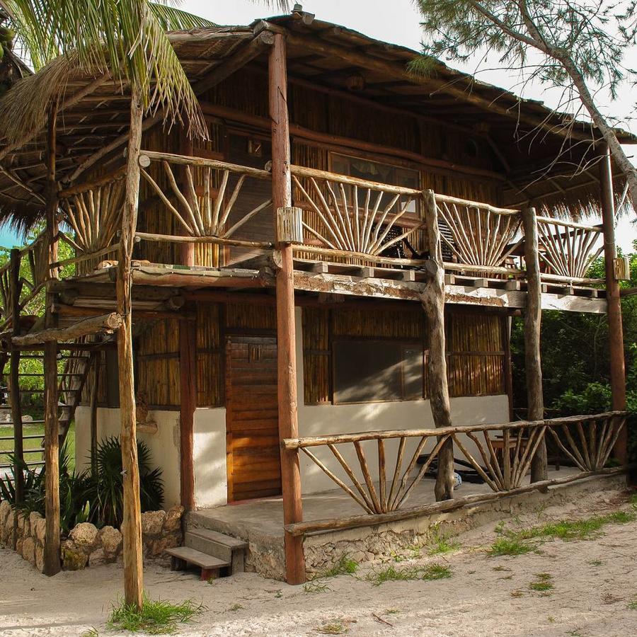 Cabanas Perla Escondida Hotel Dzilam de Bravo Buitenkant foto