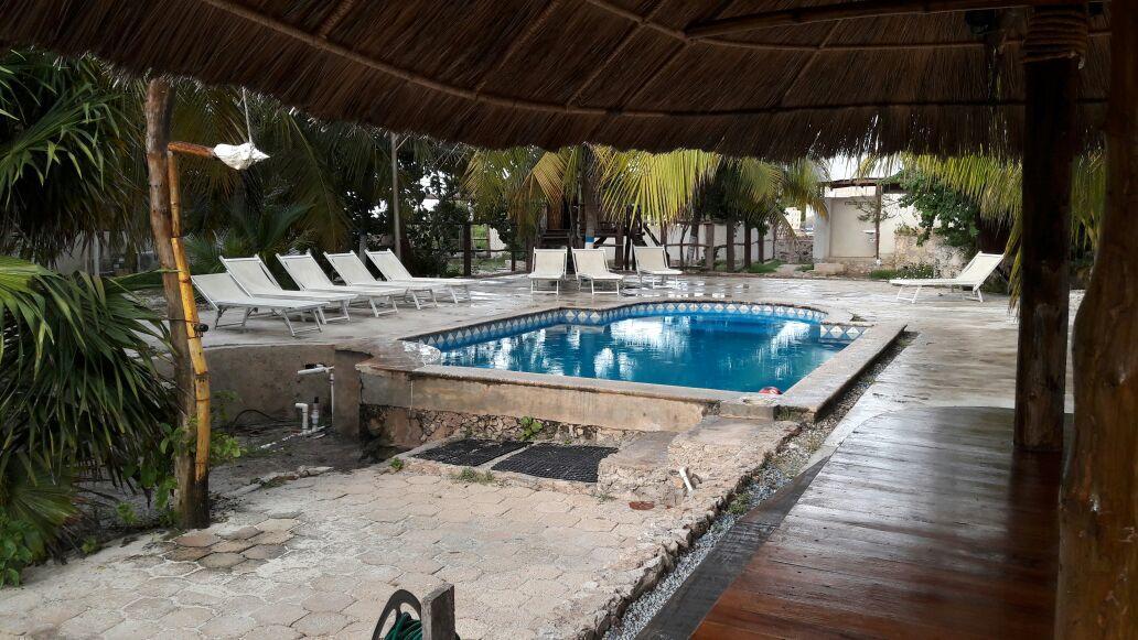 Cabanas Perla Escondida Hotel Dzilam de Bravo Buitenkant foto